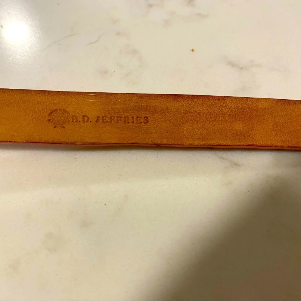B. D. Jeffries - Genuine Alligator Pink Belt